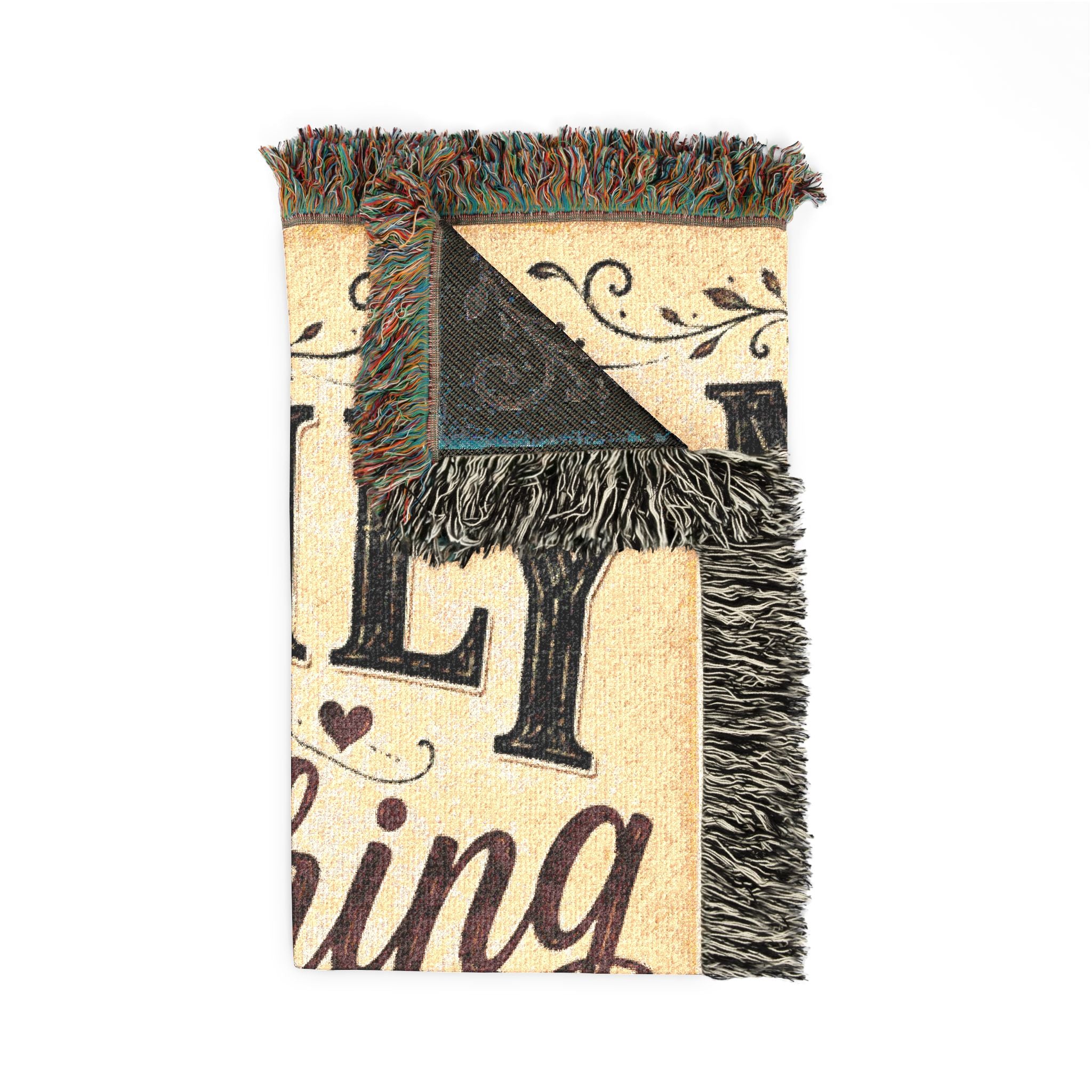 Family Is Everything Woven Blanket | Premium Cotton Throw