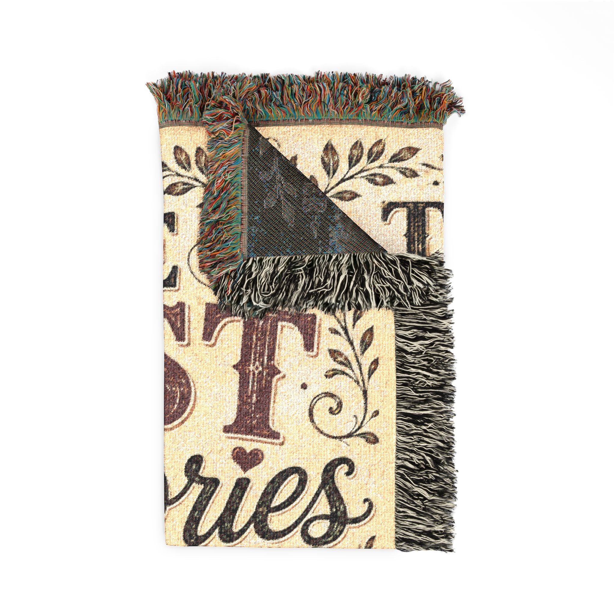 The Best Memories Are Made Together Woven Blanket | Premium Cotton Throw