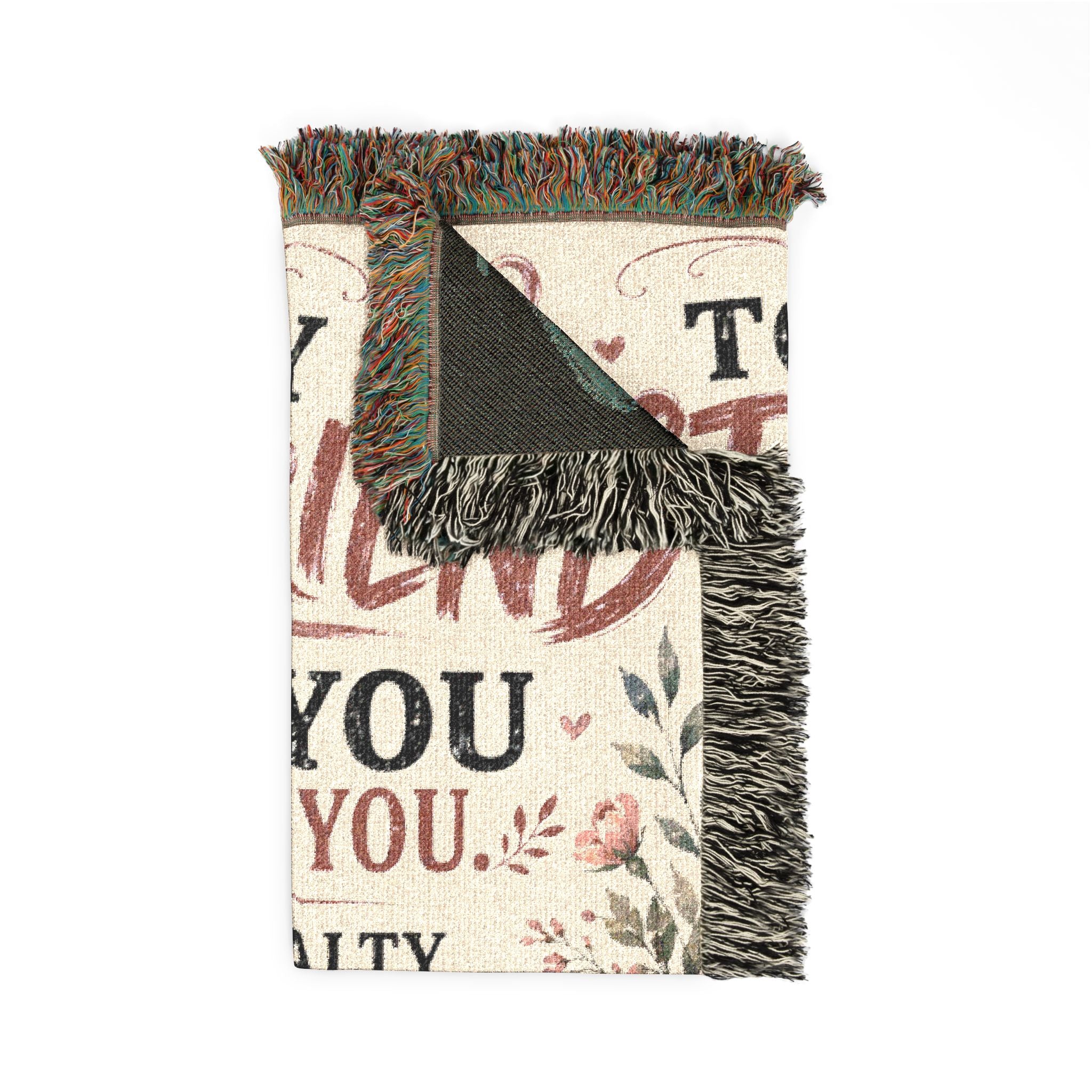To My Best Friend Woven Blanket | Friendship Gift Throw Blanket | Best Friend Keepsake