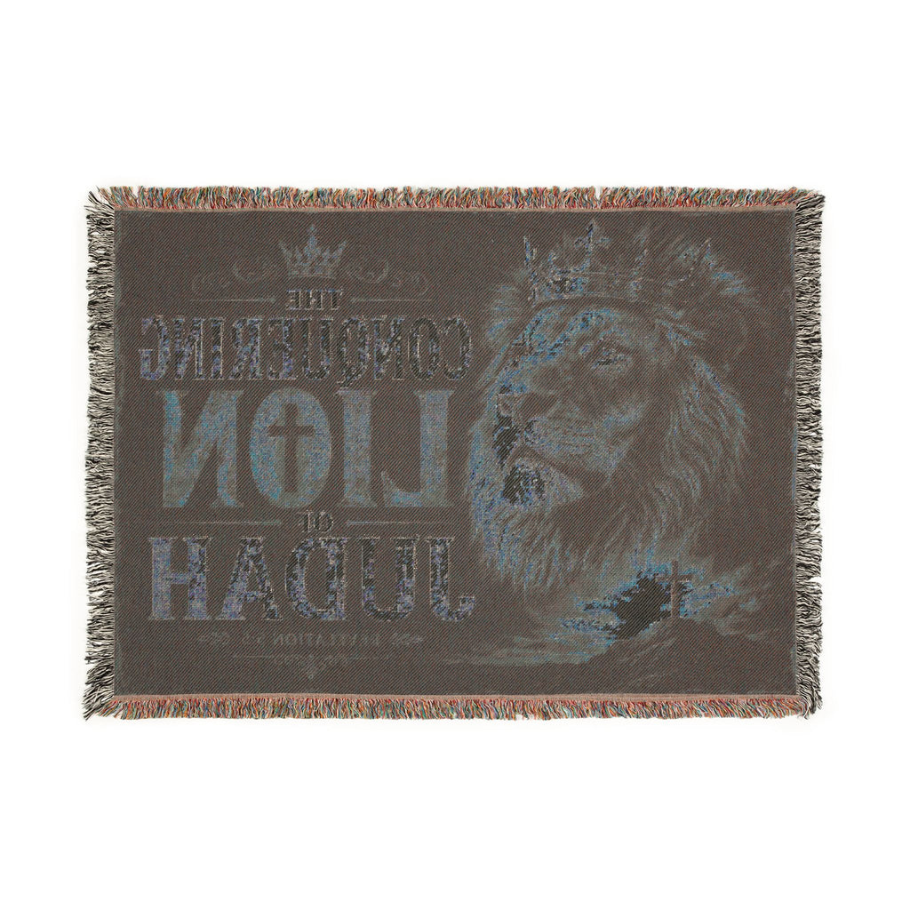 Lion of Judah Woven Blanket