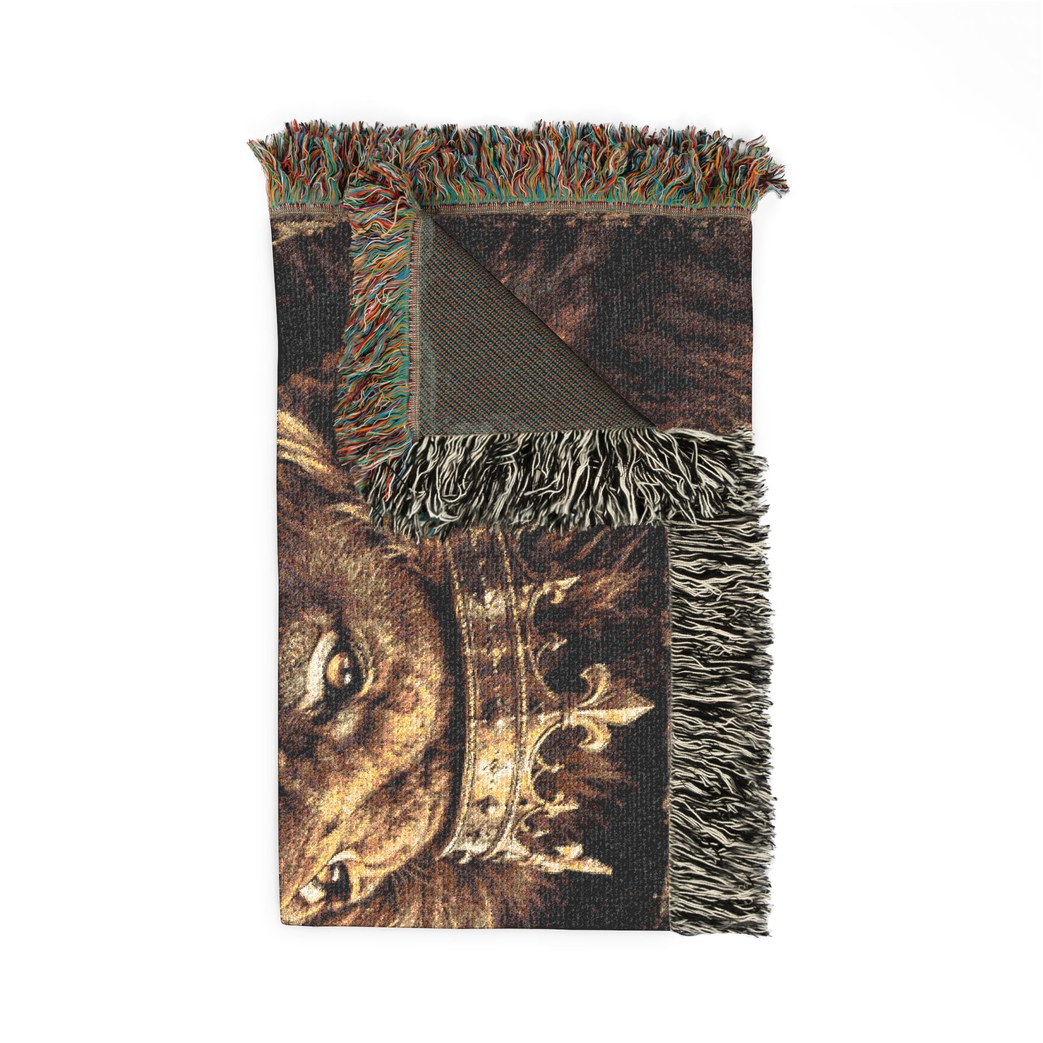 Lion of Judah Woven Blanket