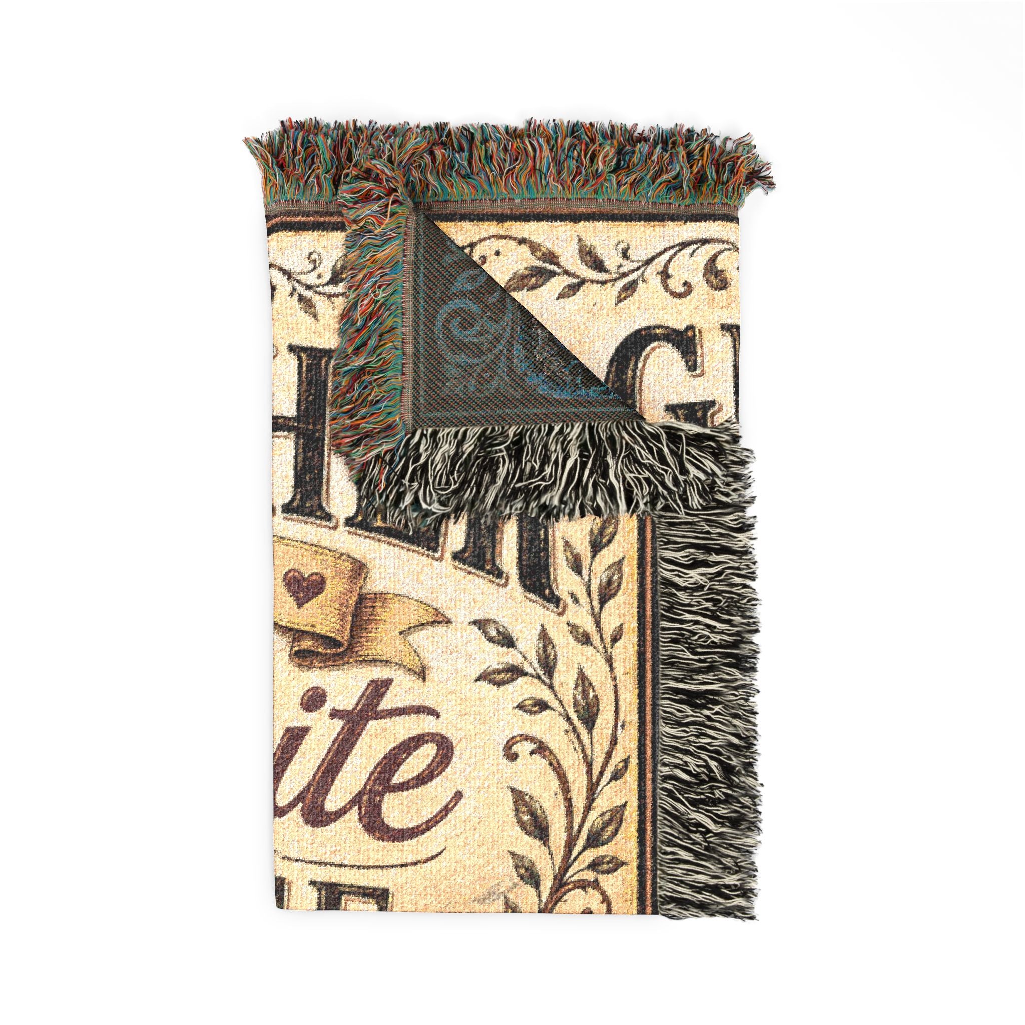 Together Is Our Favorite Place to Be Woven Blanket | Premium Cotton Family Throw