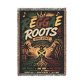 Reggae Roots One Love Woven Blanket | Jamaica Throw | Caribbean Home Decor